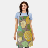 バラ3 エプロン (着用した状態)