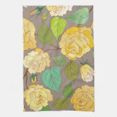バラ3 キッチンタオル (縦)