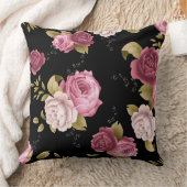 バラ3 クッション (ブランケット)