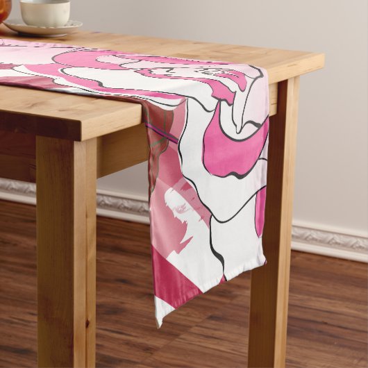 バラ3 ショートテーブルランナー (インサイチュ)