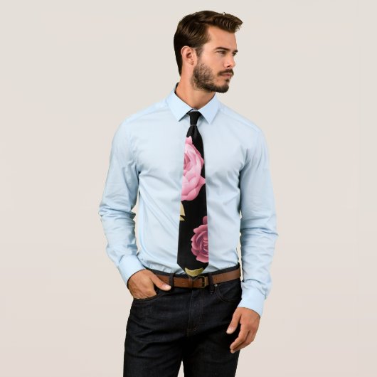 バラ3 ネクタイ (インサイチュ)