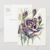 バラ3 ポストカード (正面/裏面)