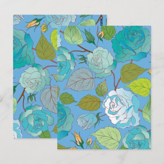 バラ3 ポストカード (正面/裏面)