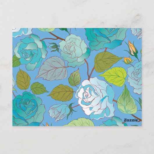 バラ3 ポストカード (裏面)