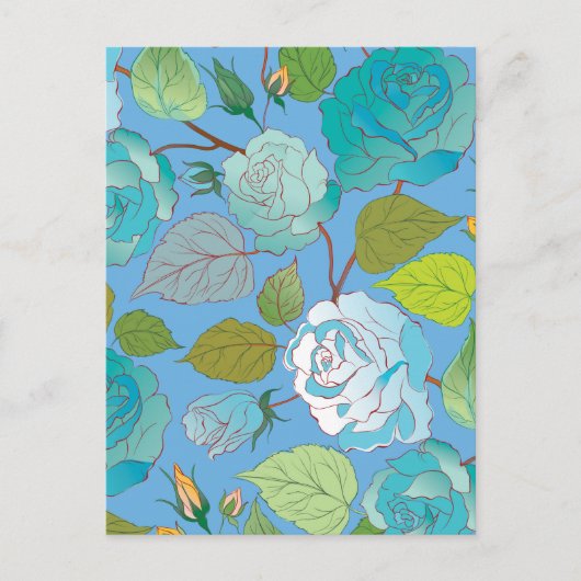 バラ3 ポストカード (正面)