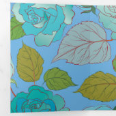 バラ3 三つ折りクリスマスカード (内部最初)