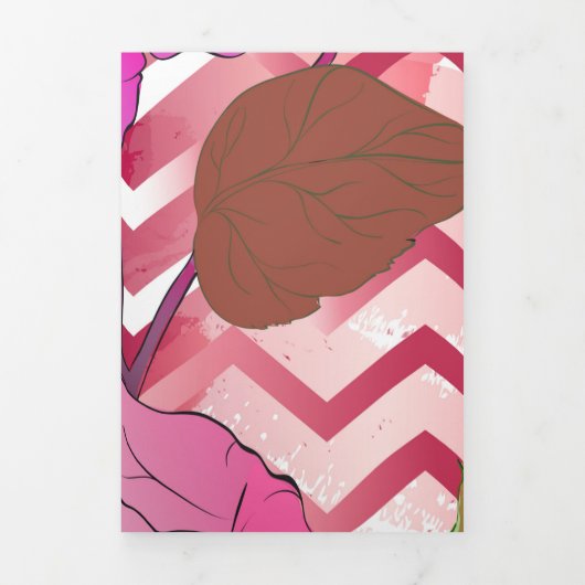 バラ3 三つ折りクリスマスカード (カバー)