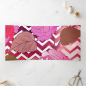 バラ3 三つ折りクリスマスカード (内部)