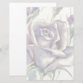 バラ3 便箋 (正面/裏面)