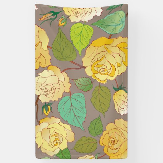 バラ3 横断幕 (縦)