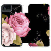 バラ3 INCIPIO iPhoneウォレットケース (フォリオ Open)