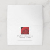 バラ40周年記念プレイスカード プレイスカード (外部開封)