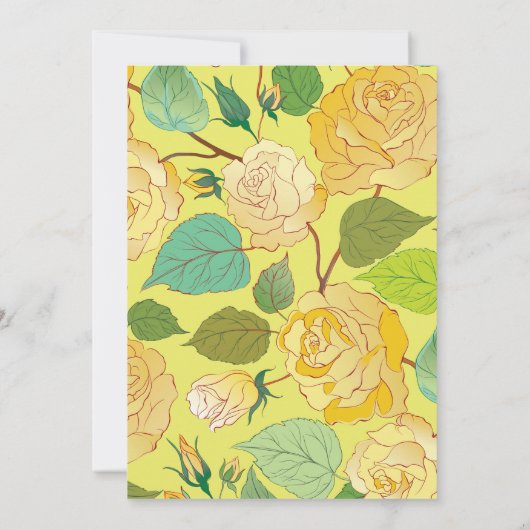 バラ4 カード (裏面)