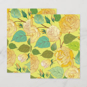 バラ4 ノートカード (正面/裏面)