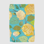 バラ5 ゴルフタオル (正面)