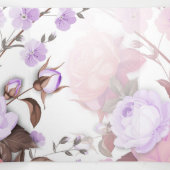 バラ5 三つ折りクリスマスカード (内部中)