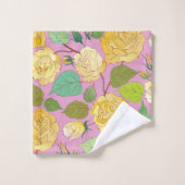 バラ6 バスタオルセット (ウォッシュタオル)