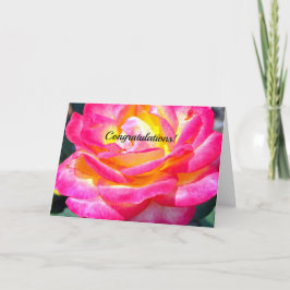 バラ7220おめでとう結婚カード カード