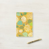 バラ7 ポストイット (デスク上)