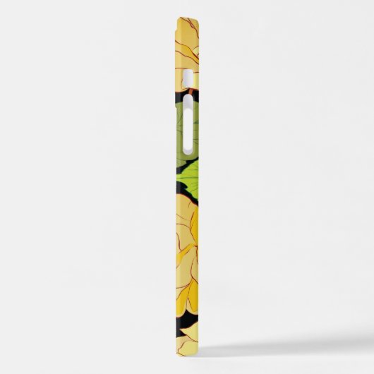 バラ8 iPhoneケース (左側面)