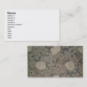 「バラ90」の壁紙のデザイン 名刺 (正面/裏面)