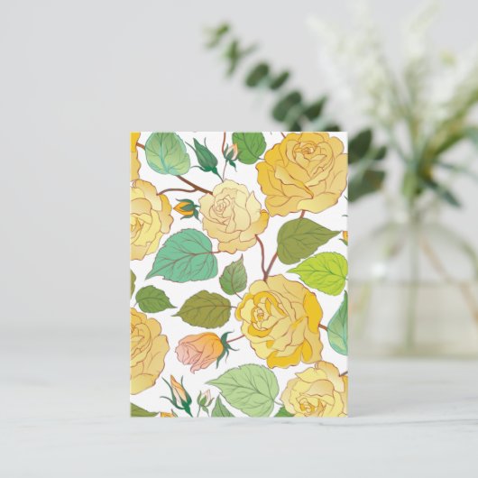 バラ9 ポストカード (スタンド正面)