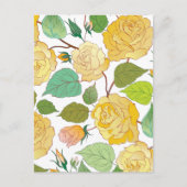 バラ9 ポストカード (正面)