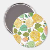 バラ9 マグネット (正面/裏面)