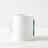 "バラ"のかぐのに時間をマグかけて下さい コーヒーマグカップ (正面左)