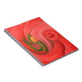 "バラ"のブランクによって並べられるノートの庭 ノートブック (右側)