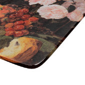 バラ、イチゴとパンを使った静物体験 カッティングボード (角)