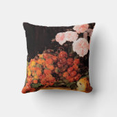 バラ、イチゴとパンを使った静物体験 クッション (裏面)