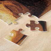 バラ、イチゴとパンを使った静物体験 ジグソーパズル (側面)