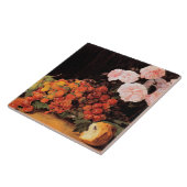 バラ、イチゴとパンを使った静物体験 タイル (側面)