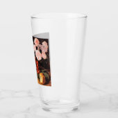 バラ、イチゴとパンを使った静物体験 タンブラーグラス (左)