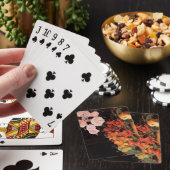 バラ、イチゴとパンを使った静物体験 トランプ (インサイチュ)