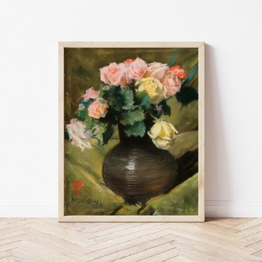 バラ | ウィリアムメリットチェイス ポスター