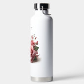バラ ウォーターボトル (左面)