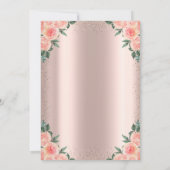 バラ,エッフェルタワー,花,バラ金ゴールドクインセアニラ 招待状 (裏面)