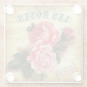 バラ・オブ・プロヴァンス、フランス・グラス・コースター ガラスコースター (裏面)