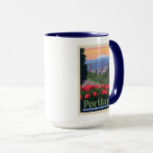 バラ | オレゴン，ポートランド マグカップ (正面右)