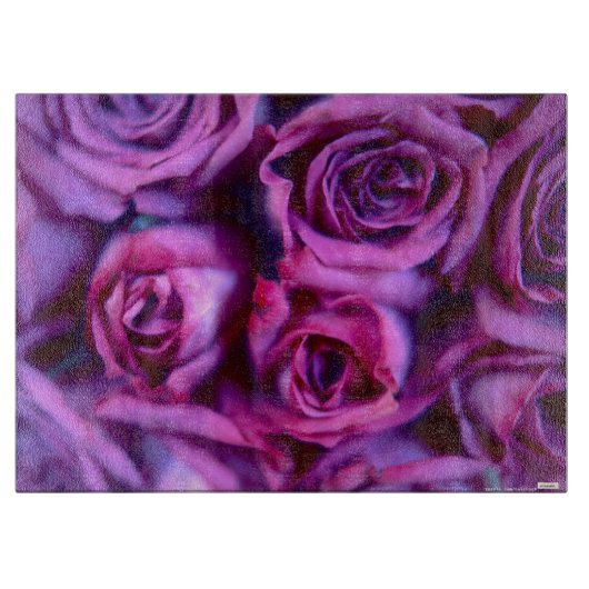 バラ カッティングボード (正面)