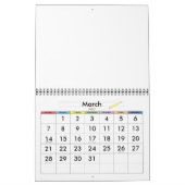 バラ カレンダー (3月 2027)