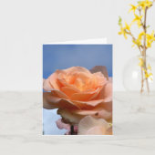 バラ カード (黄色い花)