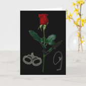 バラ カード (黄色い花)