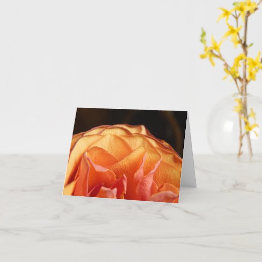 バラ カード (黄色い花)