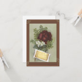 バラ カード (正面/裏面インサイチュ)