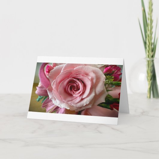 バラ、カード カード (正面)