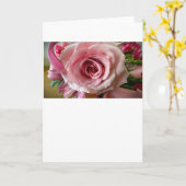 バラ、カード カード (黄色い花)