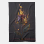 バラ キッチンタオル (縦)